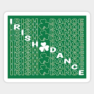 Irish Dance Letters Magnet
